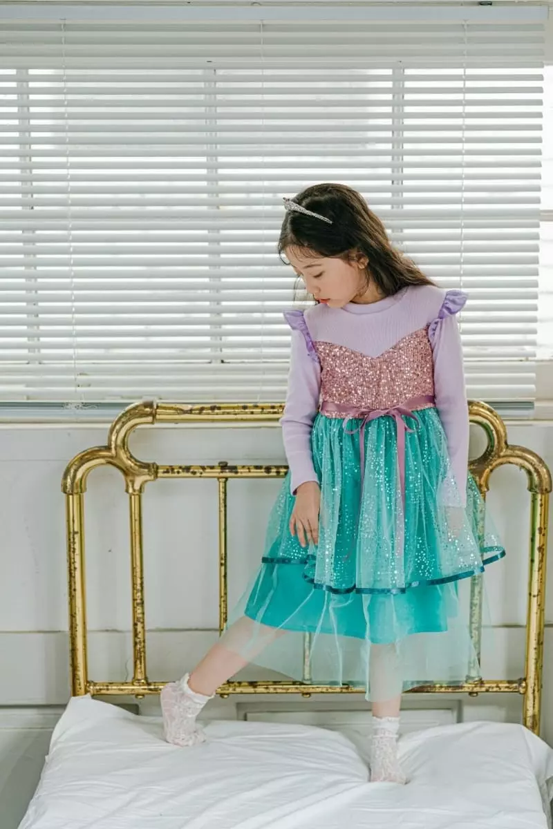 Pink Berry - Korean Children Fashion - #prettylittlegirls - The Little Mermaid One-piece - 2