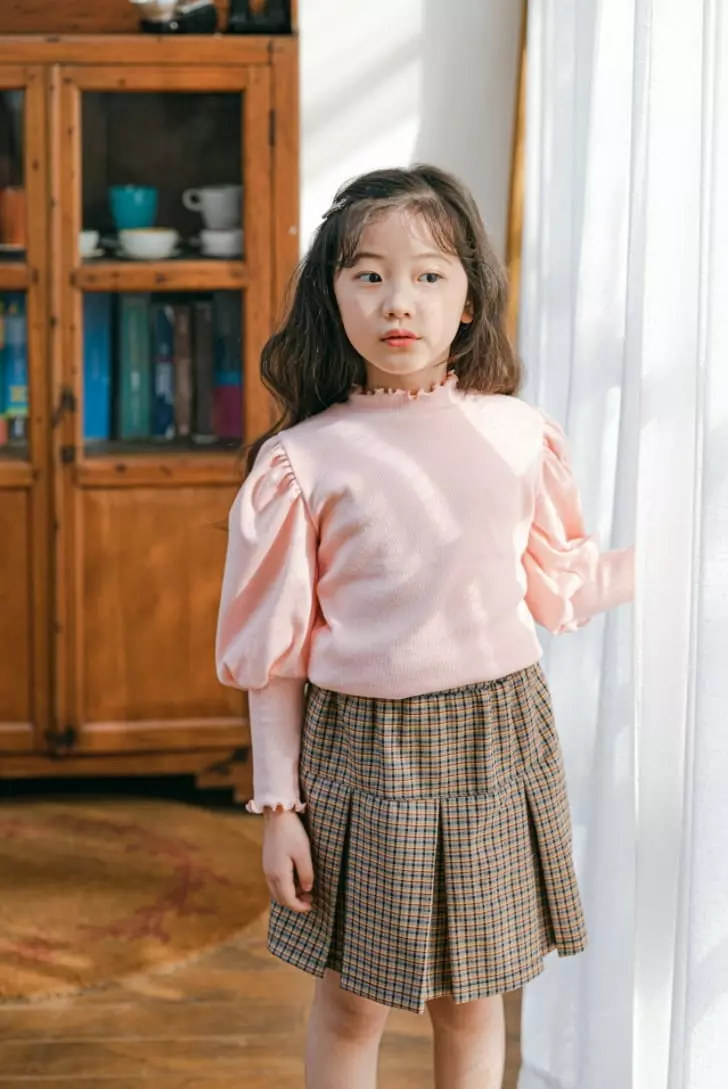 Pink Berry - Korean Children Fashion - #todddlerfashion - Currot Skirt