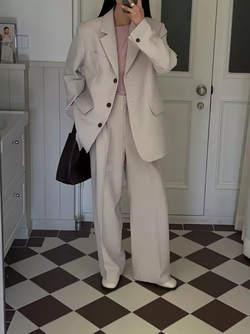 Plat - Korean Women Fashion - #momslook - Fever Jacket