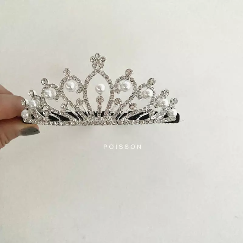 Poisson - Korean Children Fashion - #Kfashion4kids - 22 Pearl Crown