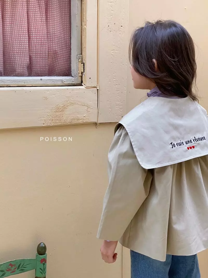 Poisson - Korean Children Fashion - #Kfashion4kids - Sailor Coat Beige - 6