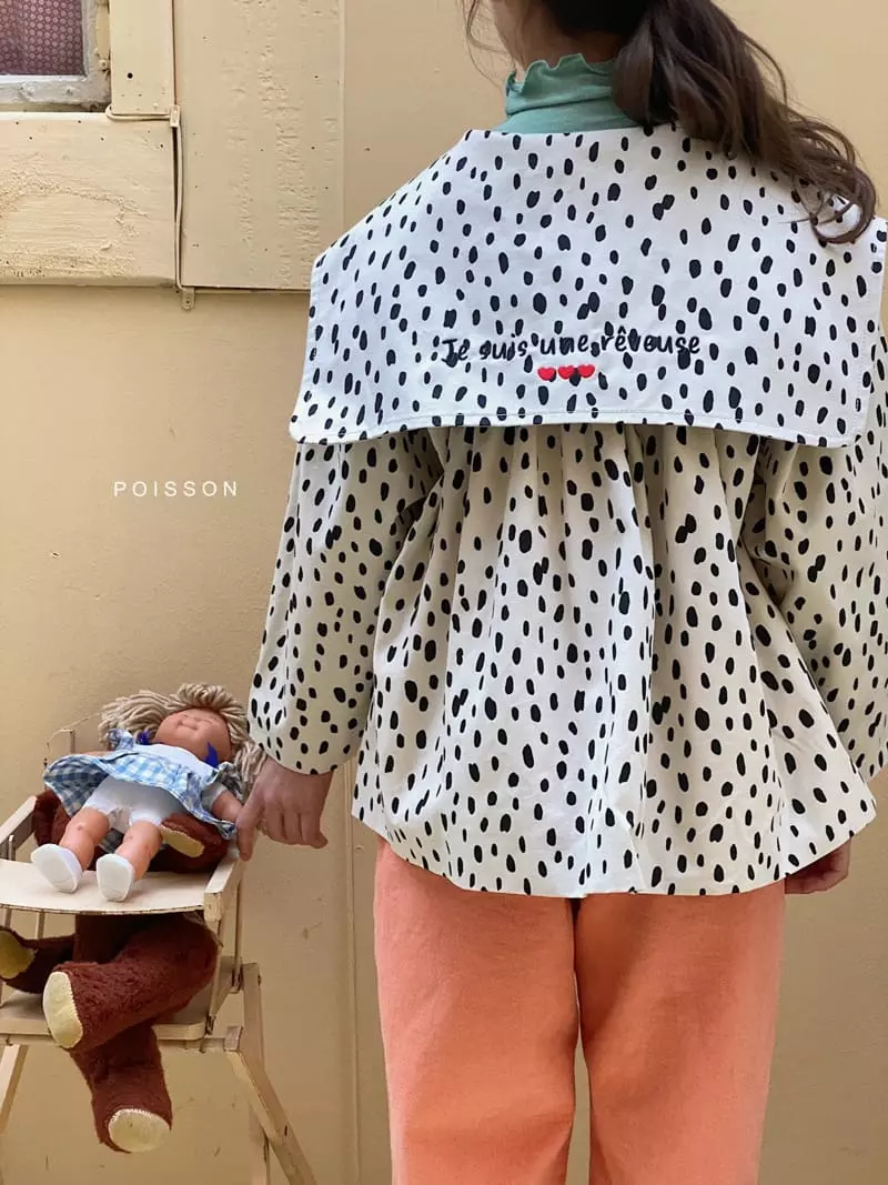 Poisson - Korean Children Fashion - #Kfashion4kids - Sailor Coat Leopard - 5