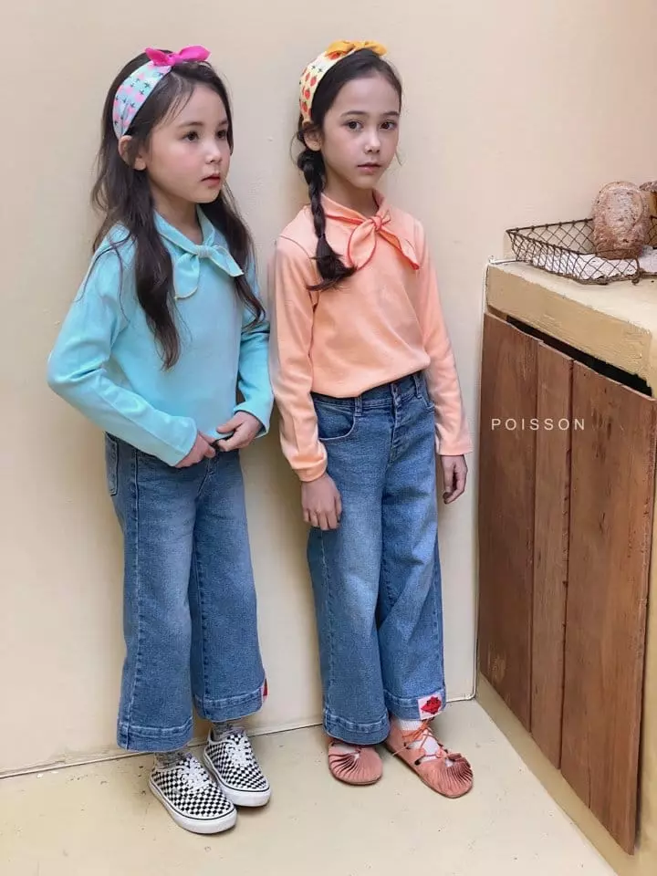 Poisson - Korean Children Fashion - #Kfashion4kids - Petti Collar Tee - 8