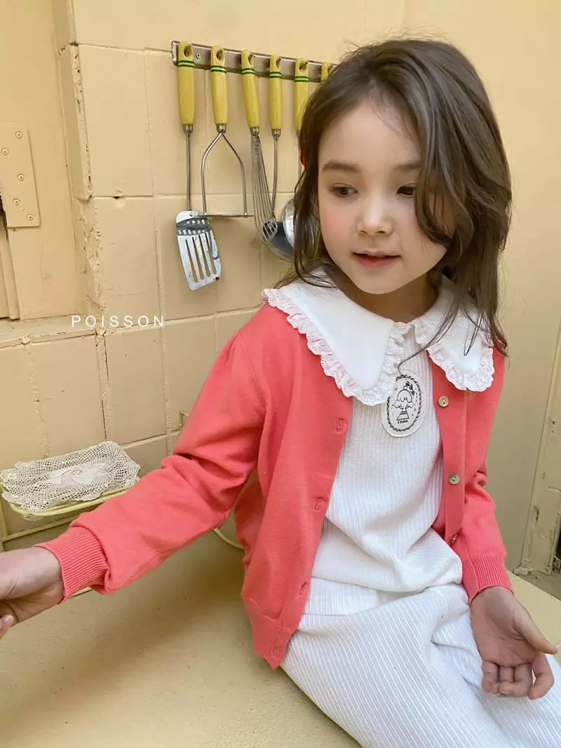 Poisson - Korean Children Fashion - #Kfashion4kids - Cherry Cardigan - 2
