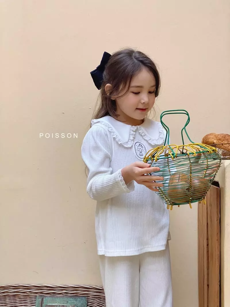 Poisson - Korean Children Fashion - #childofig - Viviana Top Bottom Set - 8