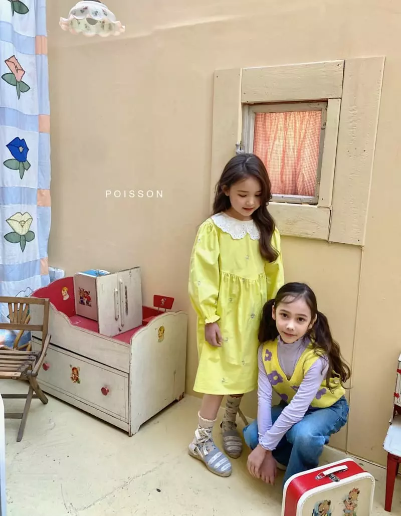 Poisson - Korean Children Fashion - #childofig - Pleca One-piece - 10