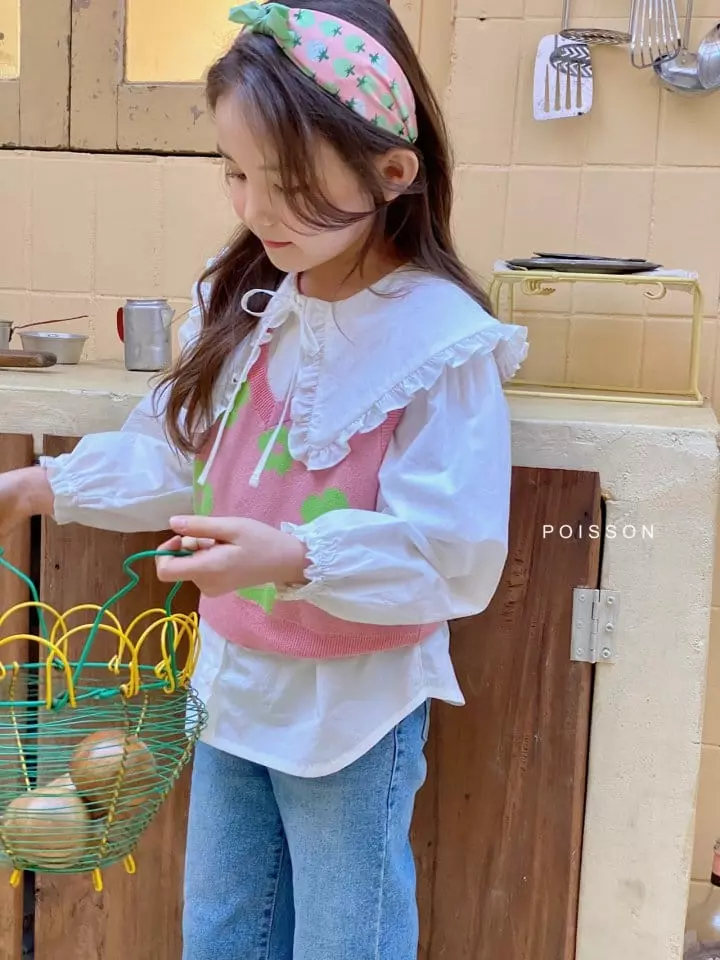 Poisson - Korean Children Fashion - #childofig - Flower Vest - 6