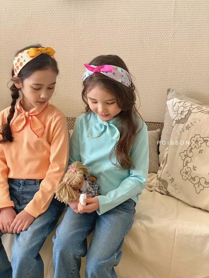 Poisson - Korean Children Fashion - #childrensboutique - Petti Collar Tee