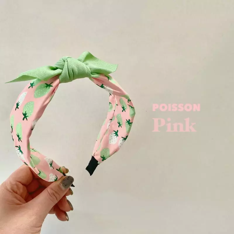 Poisson - Korean Children Fashion - #designkidswear - Strawberry Hairband - 6