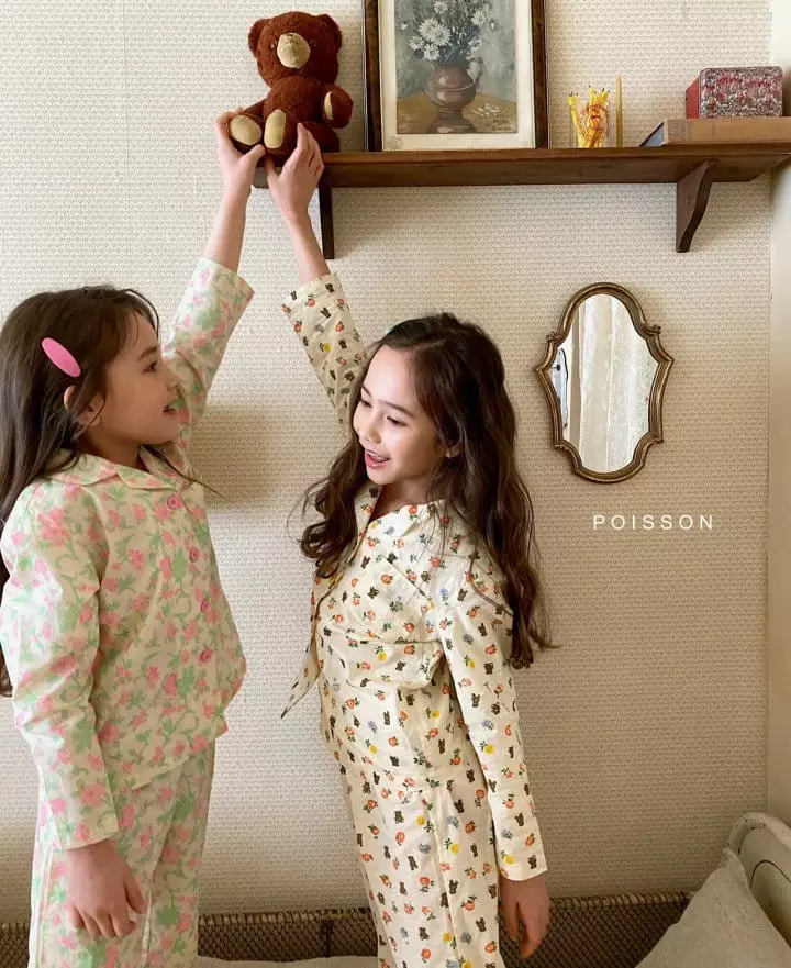 Poisson - Korean Children Fashion - #discoveringself - Sweet Pajamas - 6