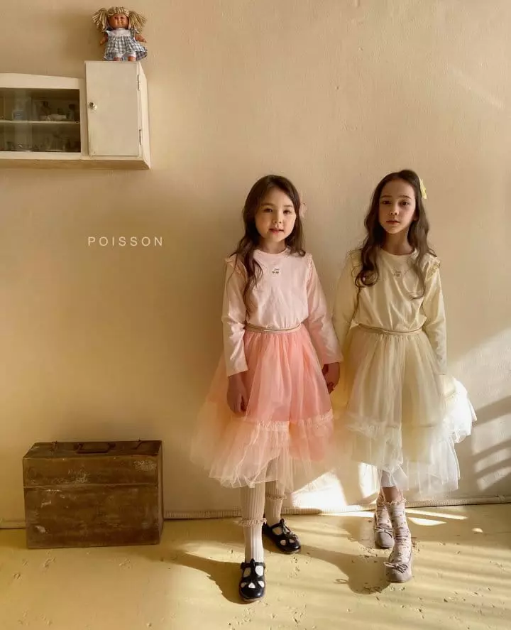 Poisson - Korean Children Fashion - #fashionkids - Tutu Lace Skirt - 8