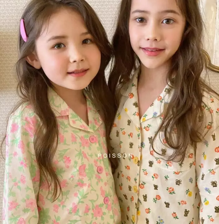 Poisson - Korean Children Fashion - #fashionkids - Sweet Pajamas - 7