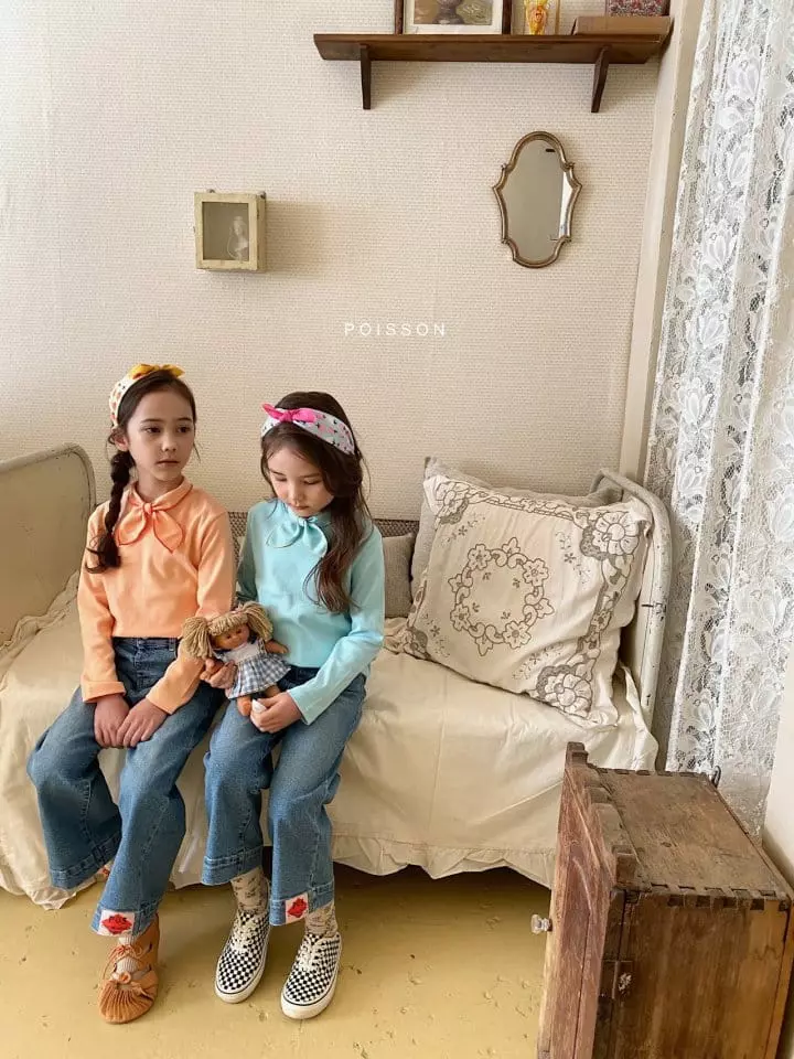 Poisson - Korean Children Fashion - #discoveringself - Petti Collar Tee - 4