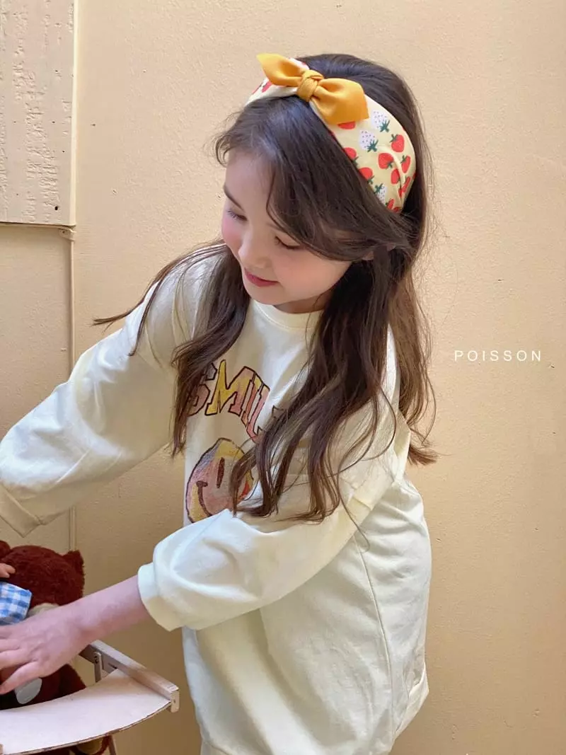 Poisson - Korean Children Fashion - #kidsshorts - Strawberry Hairband - 9