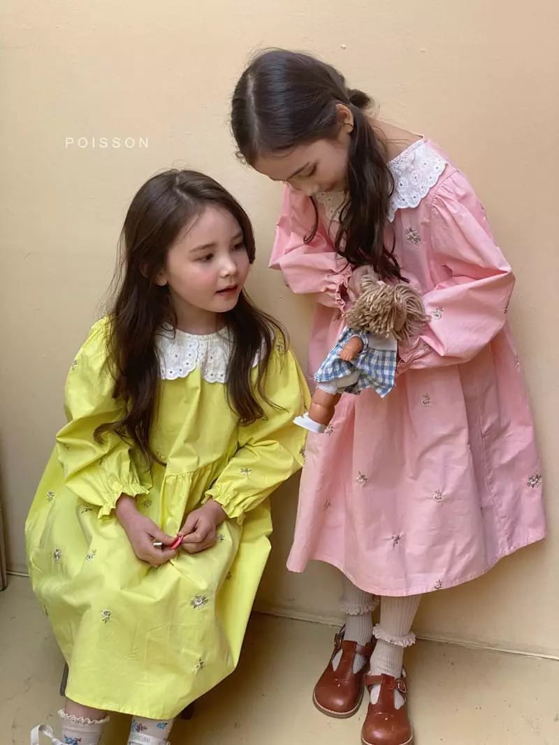 Poisson - Korean Children Fashion - #kidsstore - Pleca One-piece - 2