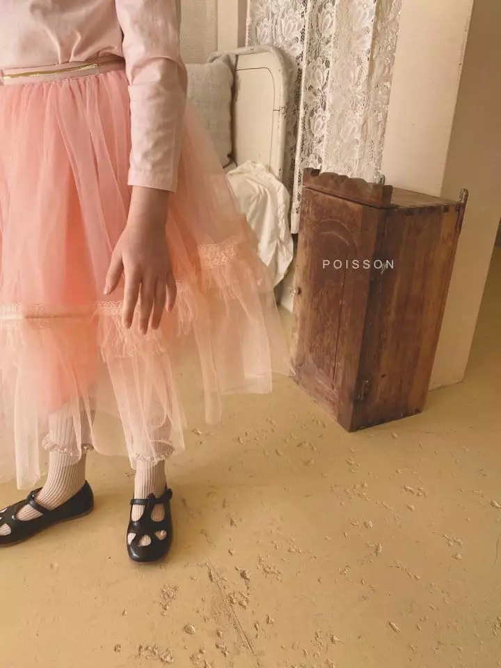 Poisson - Korean Children Fashion - #kidsstore - Tutu Lace Skirt - 10