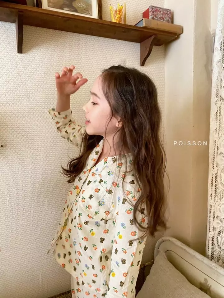 Poisson - Korean Children Fashion - #kidsstore - Sweet Pajamas - 9