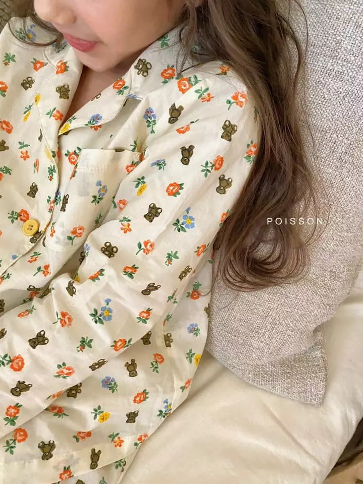 Poisson - Korean Children Fashion - #kidzfashiontrend - Sweet Pajamas - 10
