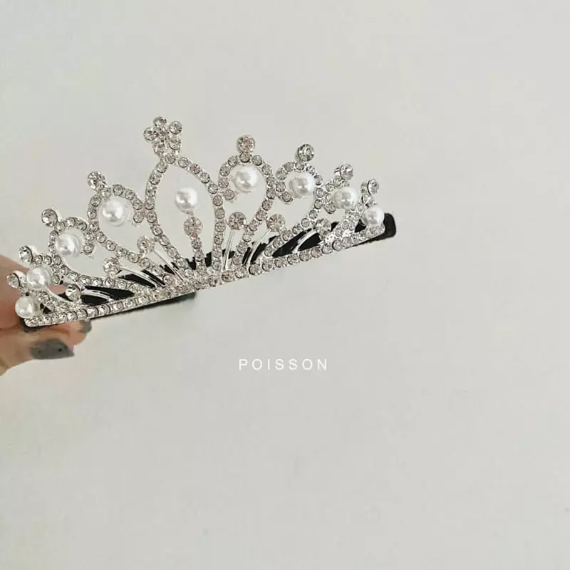 Poisson - Korean Children Fashion - #littlefashionista - 22 Pearl Crown - 2
