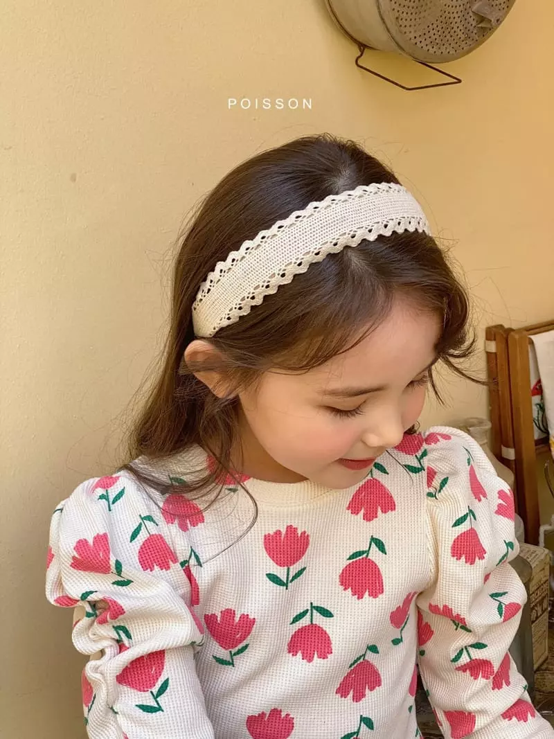 Poisson - Korean Children Fashion - #Kfashion4kids - Lace Hairband - 4