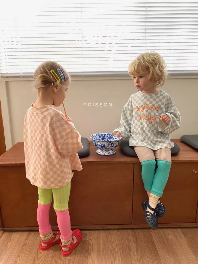 Poisson - Korean Children Fashion - #littlefashionista - Half Half Leggings