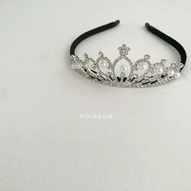 Poisson - Korean Children Fashion - #magicofchildhood - 22 Pearl Crown - 3