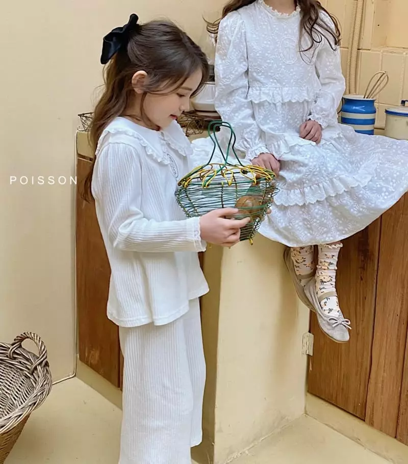 Poisson - Korean Children Fashion - #magicofchildhood - Viviana Top Bottom Set - 2