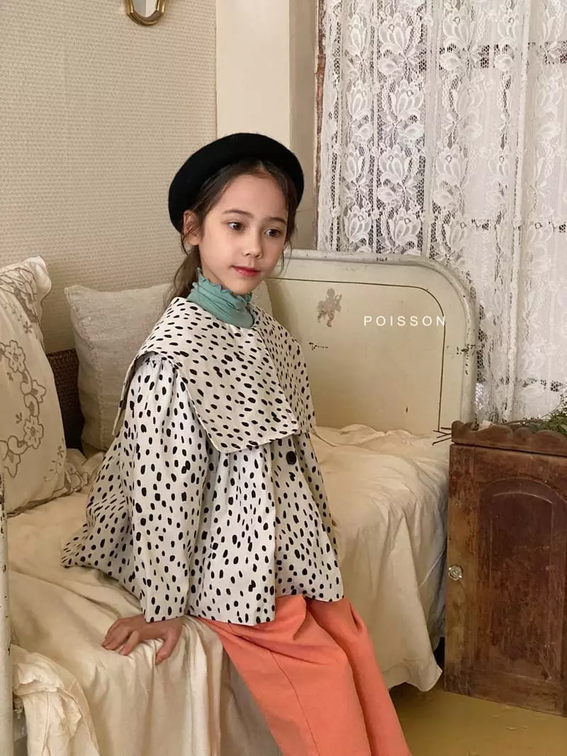 Poisson - Korean Children Fashion - #magicofchildhood - Sailor Coat Leopard - 7
