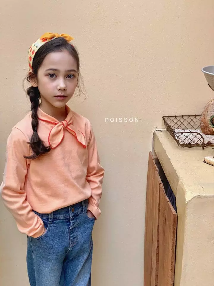 Poisson - Korean Children Fashion - #magicofchildhood - Petti Collar Tee - 10