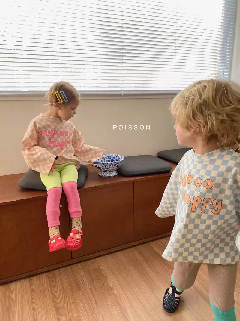 Poisson - Korean Children Fashion - #minifashionista - Half Half Leggings - 3