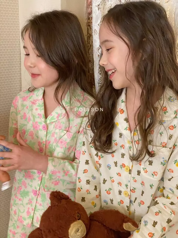 Poisson - Korean Children Fashion - #prettylittlegirls - Sweet Pajamas