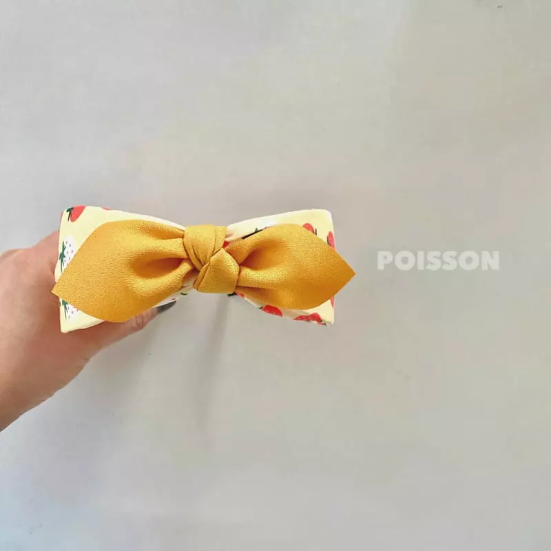 Poisson - Korean Children Fashion - #stylishchildhood - Strawberry Hairband - 3