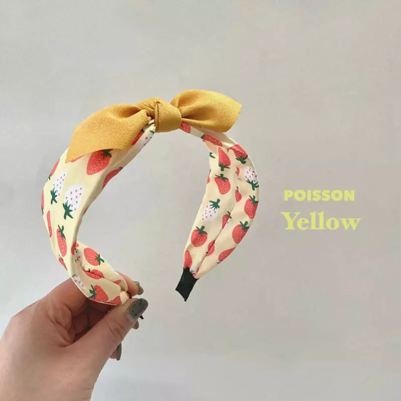 Poisson - Korean Children Fashion - #toddlerclothing - Strawberry Hairband - 2