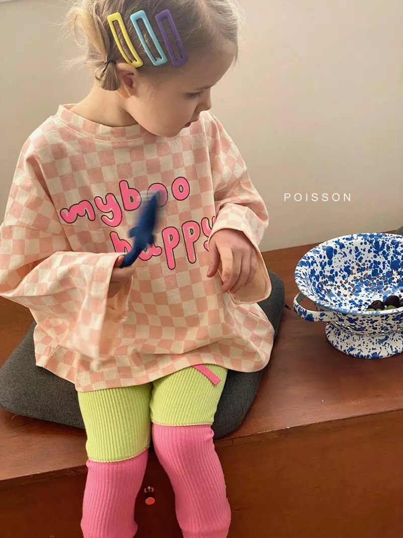 Poisson - Korean Children Fashion - #toddlerclothing - Half Half Leggings - 6