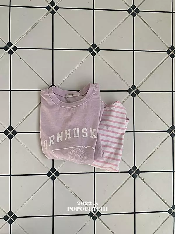 Popochichi - Korean Children Fashion - #Kfashion4kids - Single Painting Tee