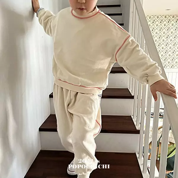 Popochichi - Korean Children Fashion - #Kfashion4kids - Stitch Pants - 7