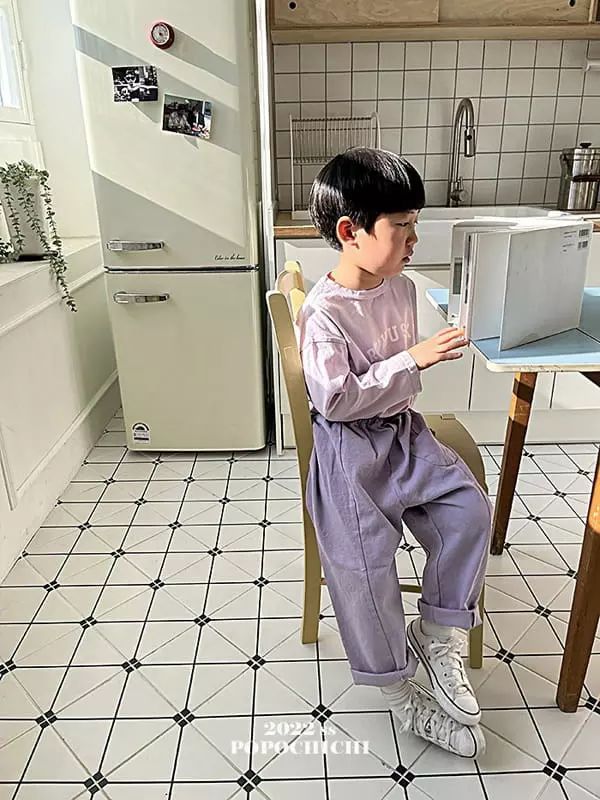 Popochichi - Korean Children Fashion - #Kfashion4kids - Figure Pants - 2