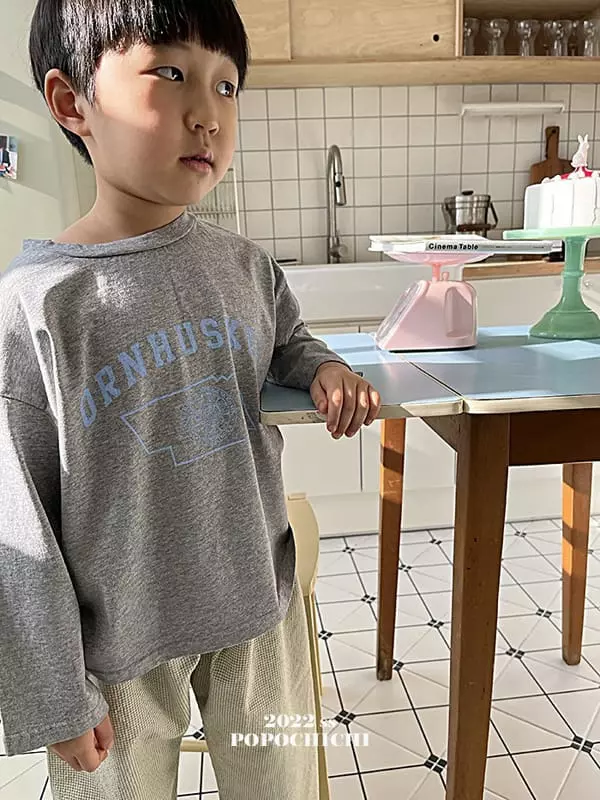 Popochichi - Korean Children Fashion - #childofig - Single Painting Tee - 9