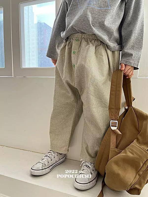 Popochichi - Korean Children Fashion - #childrensboutique - Corn Salad Pants - 5