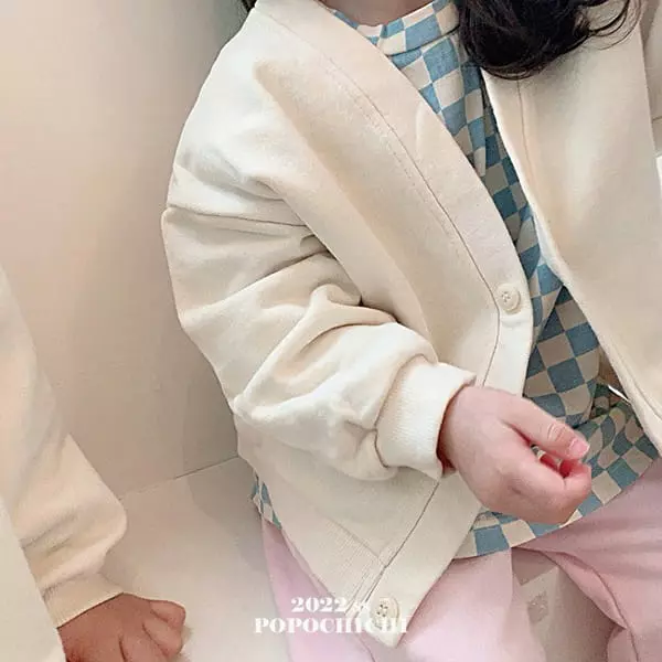 Popochichi - Korean Children Fashion - #childofig - Cotton Cardigan - 4