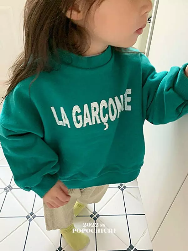 Popochichi - Korean Children Fashion - #childrensboutique - LA Sweatshirt