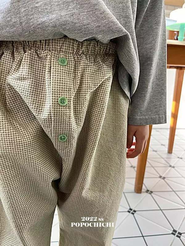 Popochichi - Korean Children Fashion - #designkidswear - Corn Salad Pants - 6