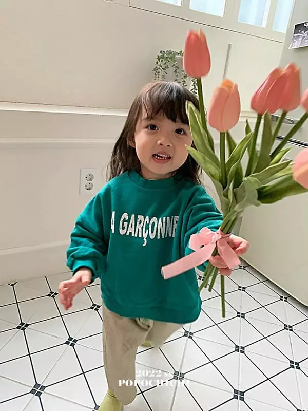Popochichi - Korean Children Fashion - #designkidswear - LA Sweatshirt - 2