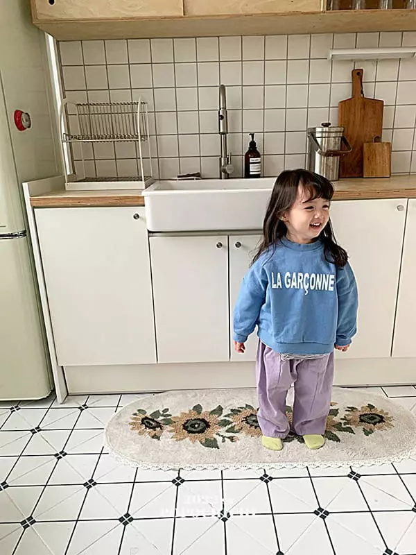 Popochichi - Korean Children Fashion - #kidsshorts - LA Sweatshirt - 5