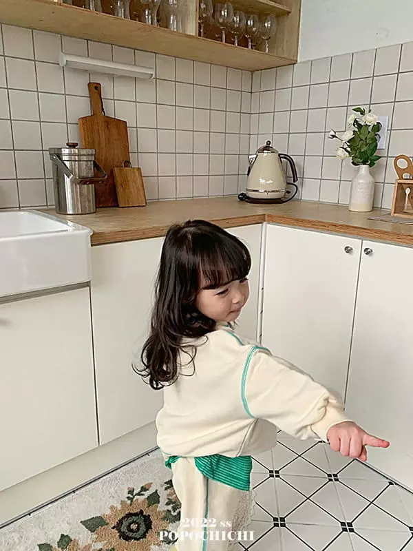 Popochichi - Korean Children Fashion - #kidsshorts - Stitch Sweatshirt - 3
