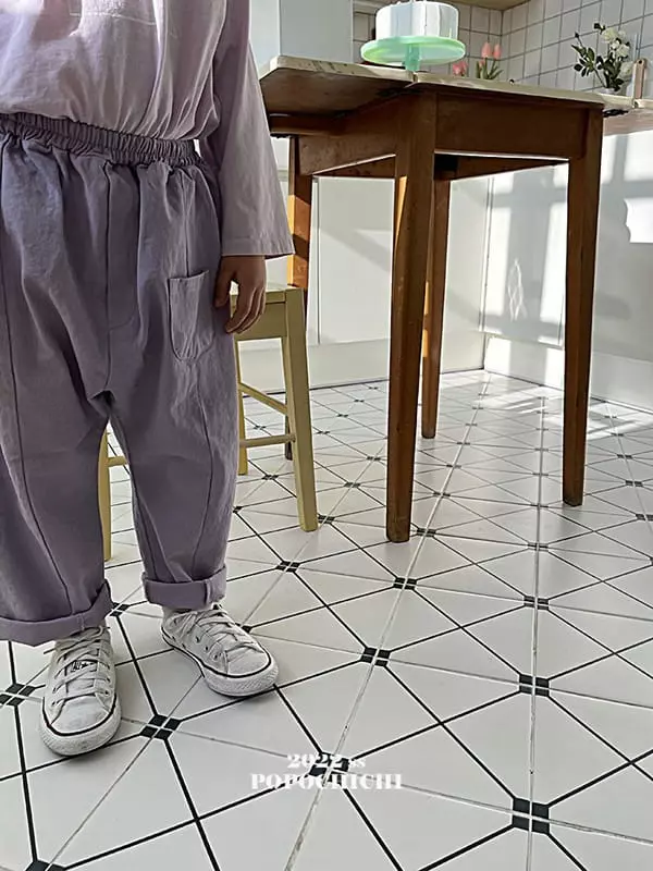 Popochichi - Korean Children Fashion - #kidzfashiontrend - Figure Pants