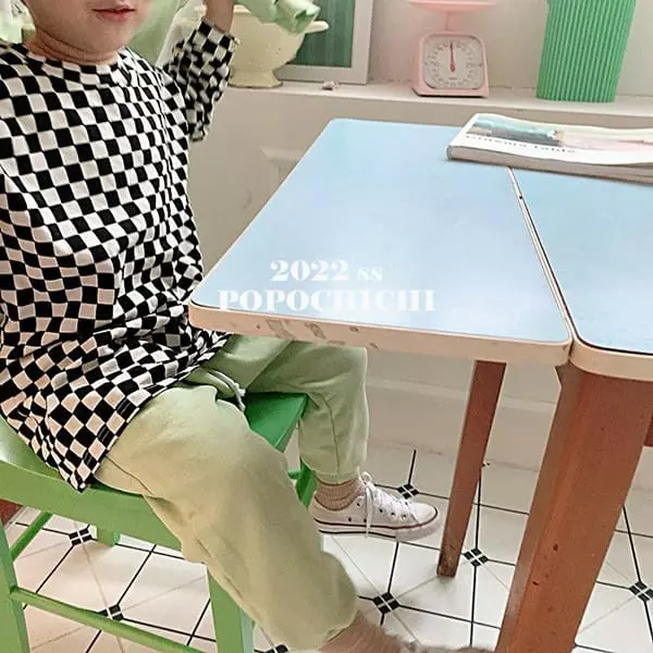 Popochichi - Korean Children Fashion - #littlefashionista - London Long Tee - 11