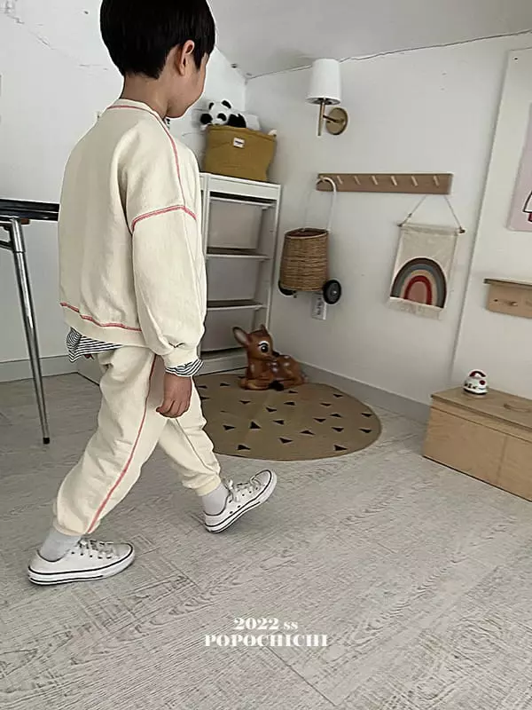 Popochichi - Korean Children Fashion - #littlefashionista - Stitch Pants - 8