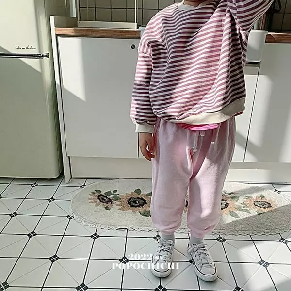 Popochichi - Korean Children Fashion - #minifashionista - Stripes Sweatshirt - 5