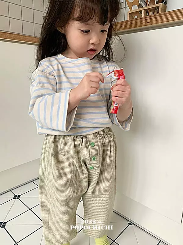 Popochichi - Korean Children Fashion - #minifashionista - From Boat Neck Tee - 6